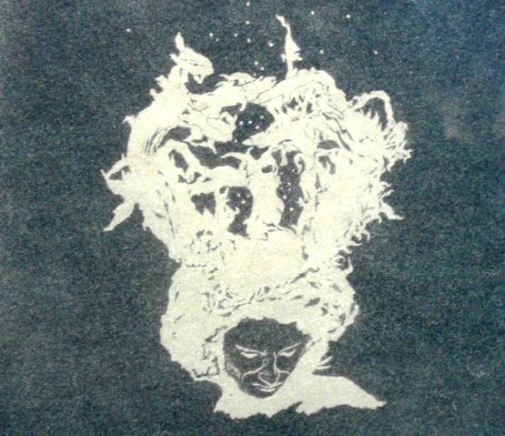 cyanotype image - detail