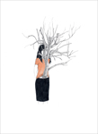 girl growing a tree