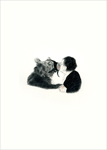 bear kiss by Rachel Goodyear