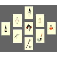 instatllation image link to  nature notes by Rachel Goodyear